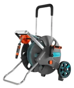 GARDENA - AquaRoll L CleverRoll L Easy Set Slangenwagen - Maximaal 50 Meter - Verstelbare Handgreep -Camping Series Winkel 1001x1200 1