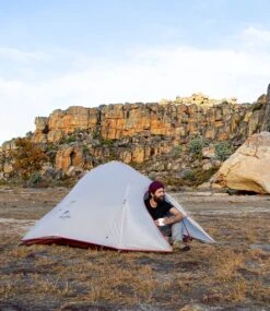 Cloud Up 3 Upgraded - Naturehike® - Tent 3 Persoons - Lichtgewicht Tent - Incl. Grondzeil - 20D 4000MM - Outdoor Kampeertent - Waterdicht - Hiking & Wandelen 18 Cloud Up 3 Upgraded - Naturehike® - Tent 3 Persoons - Lichtgewicht Tent - Incl. Grondzeil - 20D 4000MM - Outdoor Kampeertent - Waterdicht - Hiking & Wandelen -Camping Series Winkel 1040x1200