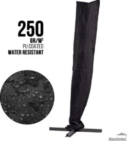MaxxGarden Parasolhoes - Afdekhoes Voor Zweefparasol - Beschermhoes - 200-400 Cm - Met Rits En Trekkoord - Zwart 14 MaxxGarden Parasolhoes - Afdekhoes Voor Zweefparasol - Beschermhoes - 200-400 Cm - Met Rits En Trekkoord - Zwart -Camping Series Winkel 1081x1200 1