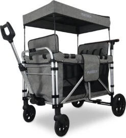 FUXTEC Bolderkar FX-CTXL900 - Premium Grijs - Nu Voor Maximaal 4 Kinderen -Camping Series Winkel 1095x1200