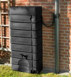 Garden Muurtank Regenton Zwart 320l - ThuisTuinieren.nl -Camping Series Winkel 1104x1200