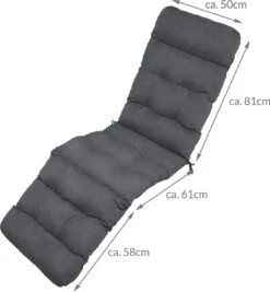 Beautissu Deckchair Kussen 200x50x8 Cm - Ligstoelkussen Antraciet - Matraskussen Voor Hangmatten En Tuin-/terrasstoelen - Flair DC 15 Beautissu Deckchair Kussen 200x50x8 Cm - Ligstoelkussen Antraciet - Matraskussen Voor Hangmatten En Tuin-/terrasstoelen - Flair DC -Camping Series Winkel 1112x1200 1