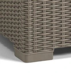 Allibert California Loungeset - 5 Personen - Cappuccino -Camping Series Winkel 1114x1200