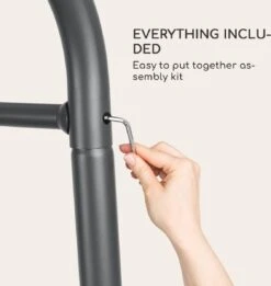 Blumfeldt Palermo Schommelbank - Hollywoodschommel 130 X 207 Cm - Ligbed Met Dak - Schommelstoel Voor 2 Personen - Tuinbank Inclusief Nekkussens - Stalen Frame En Polyester Dak - Grijs -Camping Series Winkel 1134x1200