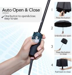 Beefree Automatische MONSTER Stormparaplu Met 16 Panelen Ø 104 Cm - Zwart 12 Beefree Automatische MONSTER Stormparaplu Met 16 Panelen Ø 104 Cm - Zwart -Camping Series Winkel 1160x1200 1