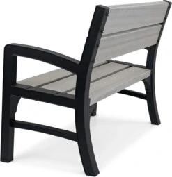 Keter Montero Tuinbank – 2-personen - 120x61x91cm - Grafiet -Camping Series Winkel 1161x1200 1