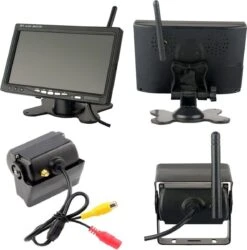 Strex Draadloze Achteruitrijcamera Met 2 Camera's - 7” Scherm - Nachtzicht 18LED 15m -Camping Series Winkel 1186x1200 1