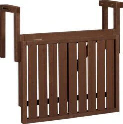 Relaxdays Balkontafel Inklapbaar - Klaptafel Balkon - Tafel Reling - Hangtafel Hout -Camping Series Winkel 1187x1200