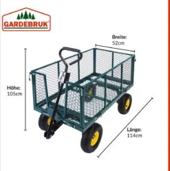 Gardebruk Bolderkar Binnenzeil - Belastbaar Tot 550 Kg – Groen -Camping Series Winkel 1188x1200 2