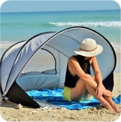 Deryan Luxe Pop Up Strandtent XXL - Anti-UV 50+ - Zilver 28 Deryan Luxe Pop Up Strandtent XXL - Anti-UV 50+ - Zilver -Camping Series Winkel 1192x1200 2