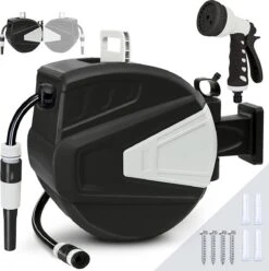 Sens Design Slanghaspel - Tuinslang Haspel - Automatisch - Zwart - 30m 11 Sens Design Slanghaspel - Tuinslang Haspel - Automatisch - Zwart - 30m -Camping Series Winkel 1197x1200 14