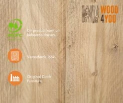 Wood4you - Tuinbank - Ameland - 'Doe Het Zelf' Bouwpakket Steigerhout 152Lx72Hx57D Cm - Incl Kussen -Camping Series Winkel 1200x1005 3