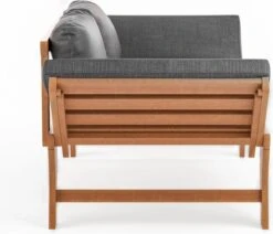 Loungebank Tuin FSC Antraciet – Makkelijk Verstelbaar Lounge Bank Balkon – Tuinbank Lounge Hardhout FSC – Perfecthomeshop -Camping Series Winkel 1200x1032