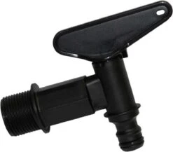 Harcostar Rainsaver Regenton 100 Liter Antraciet Met Vulautomaat En 3 Delige Voet -Camping Series Winkel 1200x1056 2