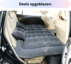 Opblaasbaar Auto Matras - Auto Luchtbed Zwart - Achterbank En Achterbak - Tweepersoons 3-in-1 Universeel Automatras - Inclusief Elektrische Pomp En Accessoires - Kampeer Luchtbed Voor Reizen -Camping Series Winkel 1200x1076 2