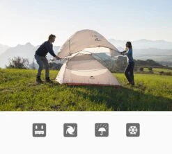 Cloud Up 3 Upgraded - Naturehike® - Tent 3 Persoons - Lichtgewicht Tent - Incl. Grondzeil - 20D 4000MM - Outdoor Kampeertent - Waterdicht - Hiking & Wandelen 19 Cloud Up 3 Upgraded - Naturehike® - Tent 3 Persoons - Lichtgewicht Tent - Incl. Grondzeil - 20D 4000MM - Outdoor Kampeertent - Waterdicht - Hiking & Wandelen -Camping Series Winkel 1200x1080