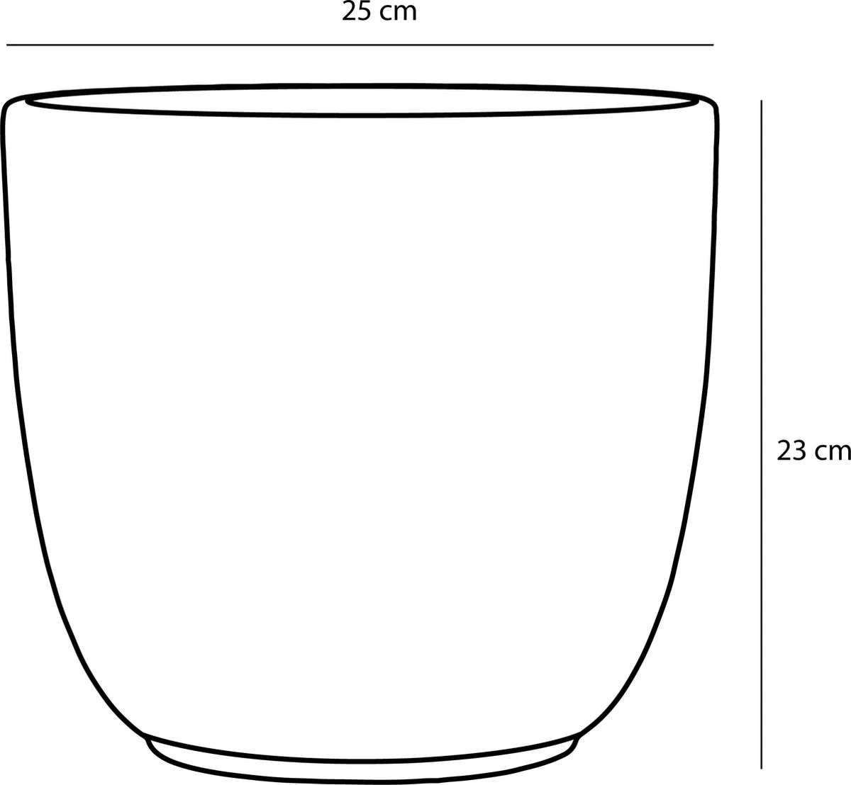 Mica Decorations Tusca Bloempot - H23 X Ø25 Cm - Goud 6 Mica Decorations Tusca Bloempot - H23 X Ø25 Cm - Goud - Afbeelding 4