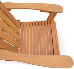 Alice's Garden Relaxstoel Adirondack Salamanca - FSC Eucalyptushout – Naturel -Camping Series Winkel 1200x1134 4