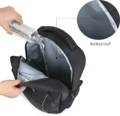 Koelrugtas - 23L - Wandelrugzak - Dagrugzak - Outdoor Rugzak - Dames & Heren - Zwart -Camping Series Winkel 1200x1168 2