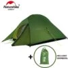 Cloud Up 3 Upgraded - Naturehike® - Tent 3 Persoons - Lichtgewicht Tent - Incl. Grondzeil - 20D 4000MM - Outdoor Kampeertent - Waterdicht - Hiking & Wandelen -Camping Series Winkel 1200x1174