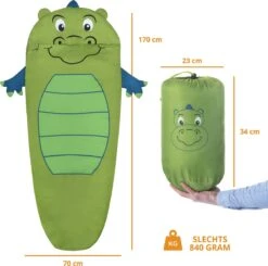 Dutch Mountains Kinderslaapzak Nijlpaard - 170 X 70cm Polyester - Zacht Lichtgewicht – Opberghoes 12 Dutch Mountains Kinderslaapzak Nijlpaard - 170 X 70cm Polyester - Zacht Lichtgewicht – Opberghoes -Camping Series Winkel 1200x1190 1