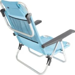 Bo-Camp Beach Chair - Monaco - Aluminium - Blauw -Camping Series Winkel 1200x1196