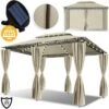 El Jardin - Partytent - 4x3 - Waterdicht Dak - Wanden - Beige Paviljoen -Camping Series Winkel 1200x1197 4