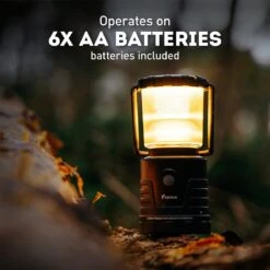 Favour L1061 Camping Lamp LED, 875 Lumen, IP64, Waterdicht, Draagbare Kampeerlamp, Tentlamp, Schokbestendig, 4 Verschillende Lichtmodi Incl Kaarslicht-modus, Afneembaar Deksel, Handig & Compact Formaat -Camping Series Winkel 1200x1200 157