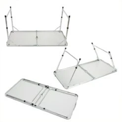 Casaria Campingtafel – Inklapbaar Verstelbaar - 120x60x70 Cm Grijs -Camping Series Winkel 1200x1200 179
