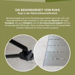 Skandika Ruka S Kleine Campingtafel – Campingtafels - Aluminium Campingtafel, Opvouwbaar, Zeer Licht, Eenvoudig Te Monteren, Stabiele Standaard - Opvouwtafel Voor Kamperen, Tenten Wandelen, Reizen, Thuis, Tuin – Tot Max. 20 Kg. - Grijs -Camping Series Winkel 1200x1200 219