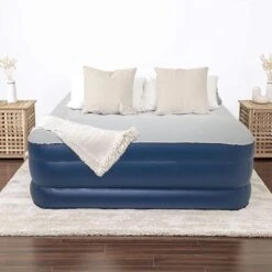 LifeGoods Luchtbed - 2 Persoons - Met Ingebouwde Pomp - Incl. Draagtas En Reparatiekit -Camping Series Winkel 1200x1200 244