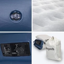 LifeGoods Luchtbed - 2 Persoons - Met Ingebouwde Pomp - Incl. Draagtas En Reparatiekit -Camping Series Winkel 1200x1200 245