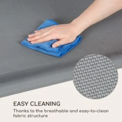 Blumfeldt Palermo Schommelbank - Hollywoodschommel 130 X 207 Cm - Ligbed Met Dak - Schommelstoel Voor 2 Personen - Tuinbank Inclusief Nekkussens - Stalen Frame En Polyester Dak - Grijs -Camping Series Winkel 1200x1200 583