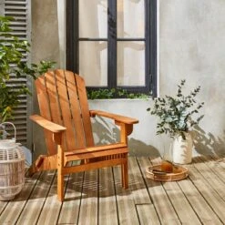 Alice's Garden Relaxstoel Adirondack Salamanca - FSC Eucalyptushout – Naturel -Camping Series Winkel 1200x1200 604