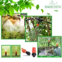 Bone Vista® 155 Stuks Water Druppelslang Irrigatiesysteem Tuin – Bewateringssysteem & Druppelsysteem -Camping Series Winkel 1200x1200 673