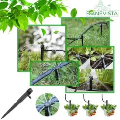 Bone Vista® 155 Stuks Water Druppelslang Irrigatiesysteem Tuin – Bewateringssysteem & Druppelsysteem -Camping Series Winkel 1200x1200 675