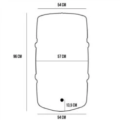 Harcostar Regenton 227 Liter - Groen -Camping Series Winkel 1200x1200 704