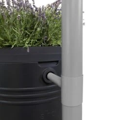 Elho Green Basics Regenton - Regenton - Living Black - Buiten - 200 Liter -Camping Series Winkel 1200x1200 710