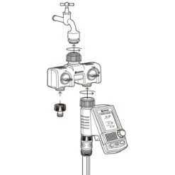 GARDENA - Waterverdeler - Slangkoppeling - 26.5 Mm -Camping Series Winkel 1200x1200 740
