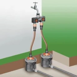 GARDENA - Waterverdeler - Slangkoppeling - 26.5 Mm -Camping Series Winkel 1200x1200 741