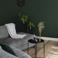 QUVIO Plantenstandaard Inclusief Pot - Staande Plantenbak - Metaal - Plantenbak - Plantenhouders - Planten Zuilen - Voor Buiten - Bloempot - 22 X 22 X 90 Cm - Zwart -Camping Series Winkel 1200x1200 798