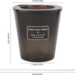 Merkloos Kruidenpot Waterreservoir Verse Kruiden Plantenpot Met Watergeefsysteem Voor Vensterbank Keuken Kruidentuin Binnen Set Van 10 Stuks Zwart -Camping Series Winkel 1200x1200 815