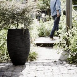 Capi Europe - Vaas Elegant Deluxe Rib NL - 56x84 - Zwart - Voor Binnen En Buiten - KBLR1132 -Camping Series Winkel 1200x1200 826