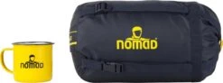 NOMAD Inca 750 - Mummy Slaapzak - 210 X 80/50 - Donkerblauw -Camping Series Winkel 1200x447