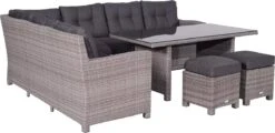 Garden Impressions Jaru Lounge Dining Set - Extra Luxe Kussens -Camping Series Winkel 1200x581 3