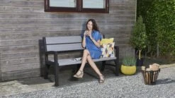 Keter Montero Tuinbank - 3-personen - 150x62,5x89cm – Grafiet -Camping Series Winkel 1200x675 7