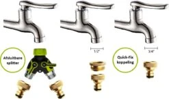 G-Flex Flexibele Tuinslang - Waterslang - 8 Verschillende Sproeistanden - Inclusief Opbergtas/splitter/Koppelstuk/Houder/Rubbers - 30 Meter -Camping Series Winkel 1200x703 2