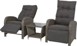 Loungeset Duoset Melia 2 Verstelbare Stoelen + Tafel - Balkonset -Camping Series Winkel 1200x713 1