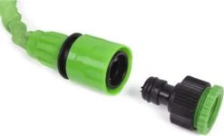 Benson - Tuinslang - Fexibel - 10 Meter - Tuinslang Met Koppeling - Spuitpistool - Groen -Camping Series Winkel 1200x728 2