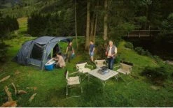 Coleman Vail 4 Tunneltent - Familie Tent - 4-Persoons - Grijs/Groen -Camping Series Winkel 1200x755